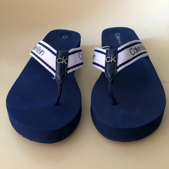 CK Platform Slippers Sz 7 - Picture 7 of 7